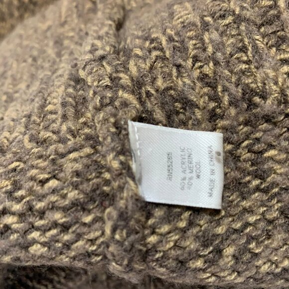 Express v-neck long sleeve button close wool blend cardigan sweater - Picture 8 of 10